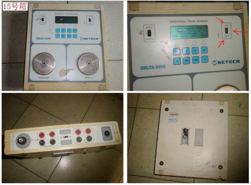 Switch damage netech delta 3000  ecg and external pacer three in one analyzer for sale