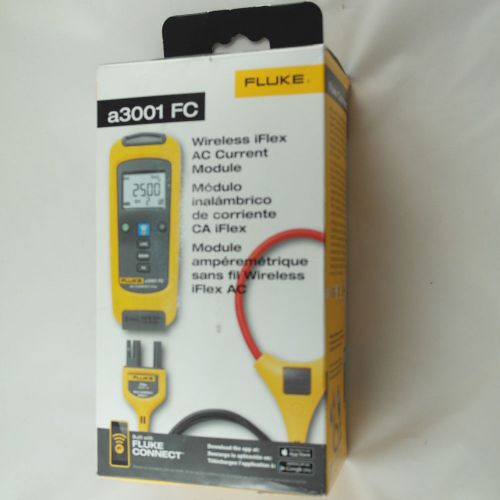 Brand new fluke a3001 fc wireless iflex ac current module for sale