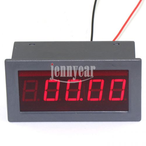 Red Electronic Digital Display LED Tester 200V DC Voltage Panel Meter Volt Gauge
