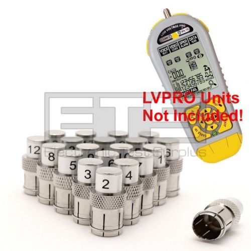 Byte brothers lvpro 1 lvpro 2 lvpro-coaxid coax remote identifier mapper ids set for sale