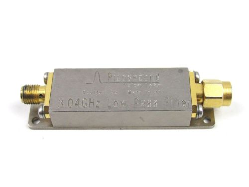 Pulse labs picosecond 3.04ghz low pass filter 5915-100-3.04ghz for sale
