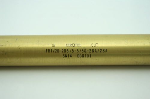 CIRQTEL RF Microwave BPF bandpass filter High Power 285MHz/10MHz VHF UHF TESTED