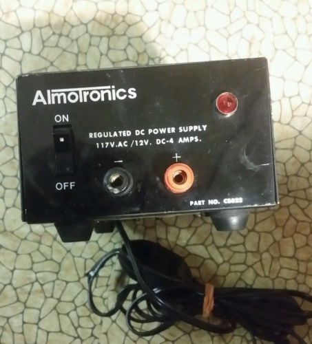 Almotronics. Part number C B 822 regulated DC power supply