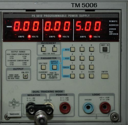 Tektronix PS5010 Programmable Power Supply ***CLEANED, INSPECTED, &amp; TESTED***