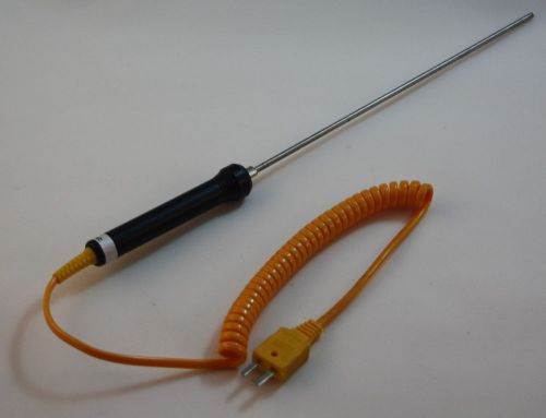 8&#034; Stainless Steel K-Type Thermocouple Probe Sensor for Digital Thermometer TC-6