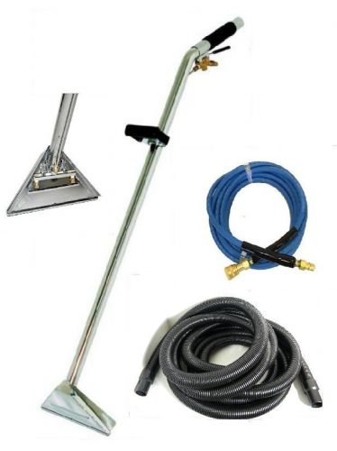 Carpet Cleaning - Wand 12&#034; 2-jets 25&#039; Vac / Solu Hoses COMBO