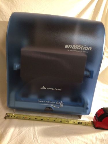 Enmotion 59460 georgia-pacific auto touchless towel dispenser blue for sale