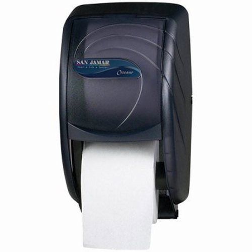San Jamar Oceans Duett Dual Roll Toilet Paper Dispenser (SAN R3590TBK)