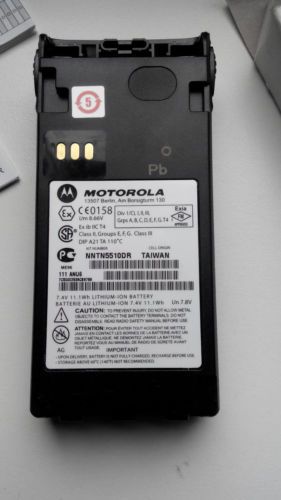 Motorola NNTN5510DR LI-ION Battery ATEX for GP340, GP380, GP580, GP680  genuine