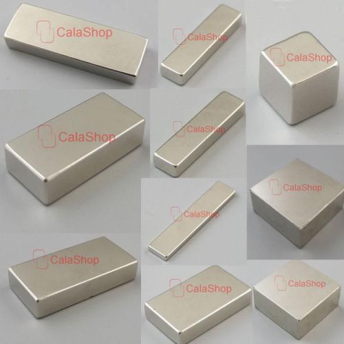 Block Neodymium Disc Rare Earth Super Strong Fridge Magnets Magnet N35 N52 N50
