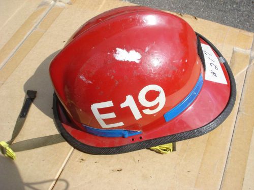 Cairns helmet 660 + liner firefighter turnout fire gear #217 red for sale