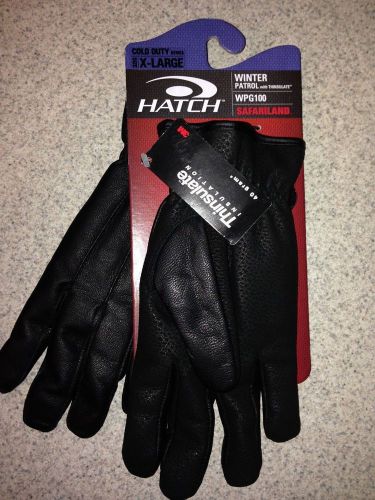 Police Hatch Safariland WPG100 Cold Duty Gloves w/Thinsulate ~ Mens XL ~ New