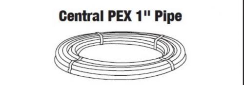 Central pex 1&#034; pipe for sale