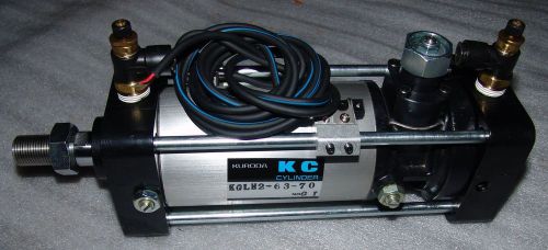 Pneumatic cylinder Kuroda KGLH2 , 63mm x 70mm stroke unused