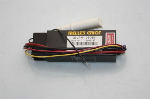 Melles Griot 05-LPM-126-065 Power Supply In: 22-30VDC Out: 2.5-3.5KVDC 25W 6.5mA