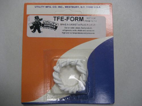 TFE-FORM 3/32&#034; X 24&#034; ROLL Rope PTFE for packing and gasketing durable hard