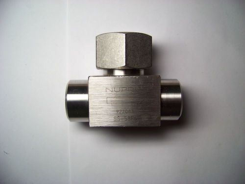 Swagelok nupro ss-58f6 stainless 3/8&#034; fnpt lift check valve several available for sale