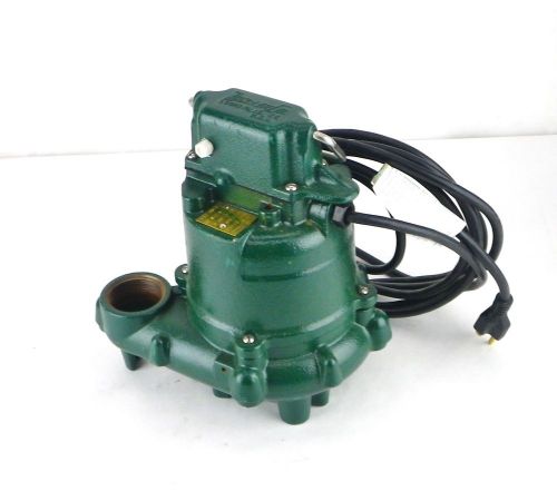 Zoeller n57 3/10 hp 1-1/2&#034; npt 115v 1ph continuous submersible sump pump 4j for sale