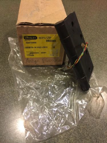 Stanley cefbb179-54 concealed 4 wire electric hinge 4.5&#034;x4.5&#034; for sale