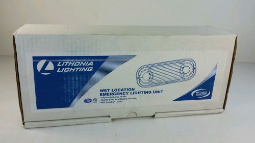Acuity lithonia wltu mr gy emergency light,wet loc,halogen,gray for sale