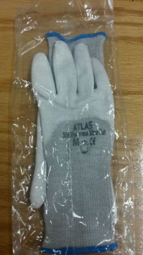 12 pair Atlas 555 Dyneema Xtra Cut Resistant Work Gloves - NEW - Size Medium