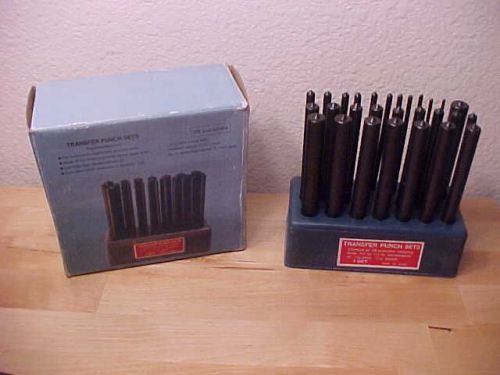 NEW PITTSBURGH TRANSFER PUNCH SET 26 PUNCHES