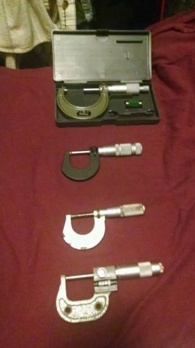 Micrometers ( lot of 4) for sale