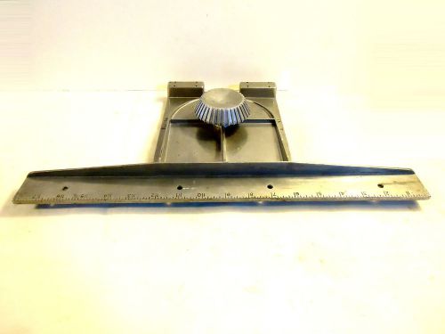 Curv-o-mark #22 pro-mag burning protractor square # 0721-0020, used. for sale