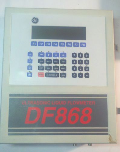 GE ULTRASONIC LIQUID FLOW METER DF868 DF868-2-11-10000