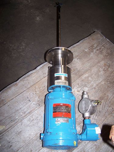 Chemineer 1/3 hp process mixer / agitator 1725 rpm 230/460v hazardous lo for sale
