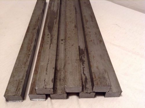 C1018 Cold Rolled Bar Stock 5/8&#034;x7/8&#034; X12&#034; Long - Mild Steel Lot Of 8 Flat Bars