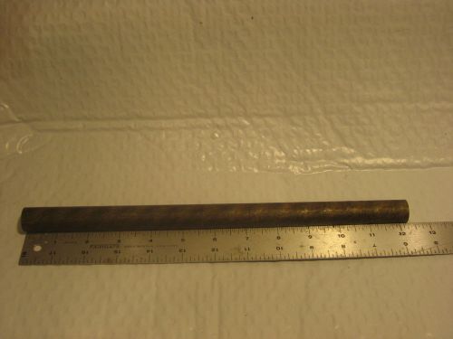 Bronze aluminum 3/4&#034;+(.786 dia.) round bar stock end cut approx. 1&#039; long c95510 for sale