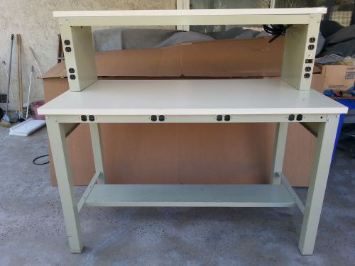 Edsal Electronic Tech bench 60&#034;x30&#034; with ESD Plastic Laminate Top