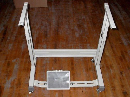 SEW LINE  NEW COMPLETE ROLLING T LEG SET W/CASTERS FOR INDUSTRIAL SEWING MACHINE