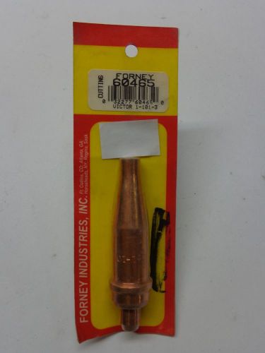 Forney 60465 cutting tip heavy duty victor style oxygen acetylene size 3 3-1-101 for sale