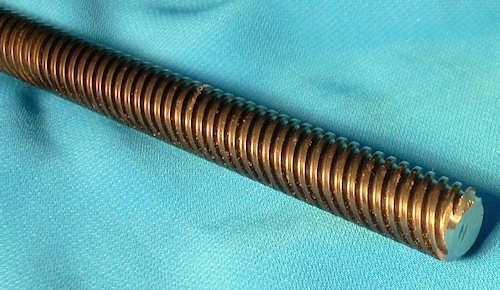 304035 1/2-10 x 72 inch (6 foot) 5 start acme threaded rod for lead screw cnc for sale