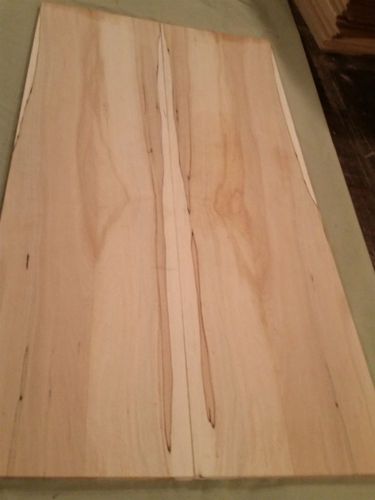 2 @ 30 x 7.75 x 3/8 thin spalted maple craft wood scroll saw #lr41 for sale