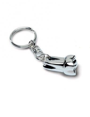 Key Chain Molar - Silver 2 Pcs