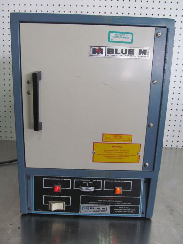 FL109174 Blue-M SW-11TA-1 Single Wall Gravity Convection Laboratory Oven