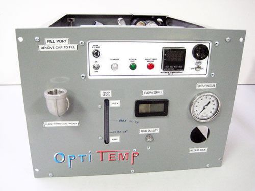 Opti temp oti-5wss 1/3 hp fluid chiller heat exchanger for sale