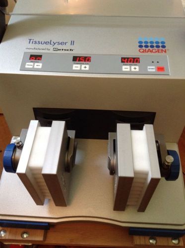 Qiagen tissuelyser ii 2 retsch mm400 mixer mill grinder low use freeship 40%off for sale