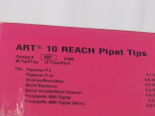 Box of 960 mbp art 10 reach pipet tips 2140 for sale