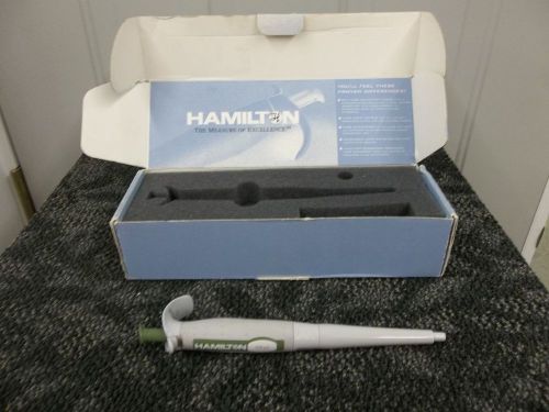 Hamilton 500 ul pipette pipettor 1708-19 fixed volume lab medical microliter new for sale