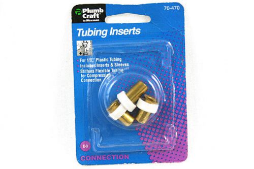 Plumb craft 1/2&#034; tubing inserts 4ct. for sale