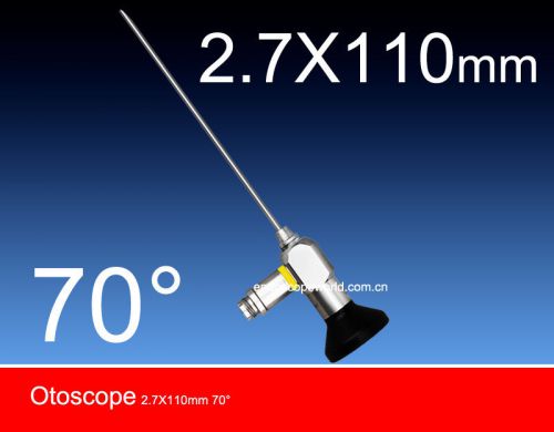 New Otoscope 2.7X110mm 70° Storz Stryker Olympus Wolf Compatible