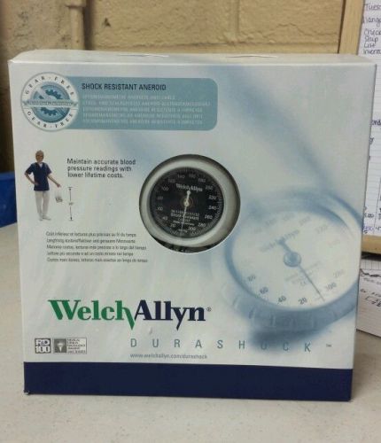 NIB Welch Allen TYCOS Durashock Sphygmomanometer Adult Flexiport Cuff DS45-11