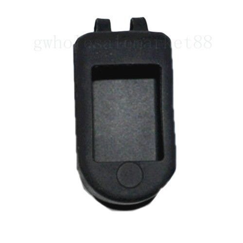 Soft silicone rubber case for pulse oximeter spo2 sensor oxygen black color for sale