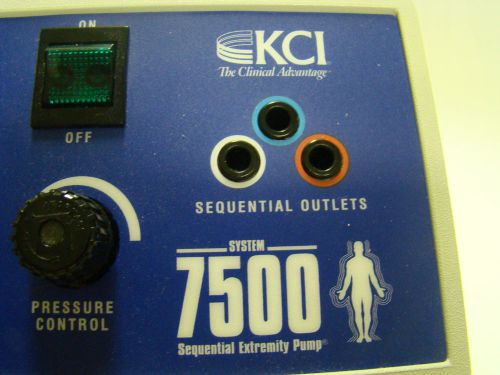 Kci 7500 sequential extremity pump for sale