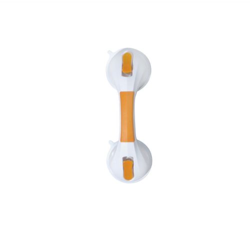 Drive Medical Suction Cup Grab Bar, White and Orange