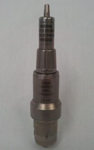 Hall pro 2033 high speed drill attachment surgical power for sale